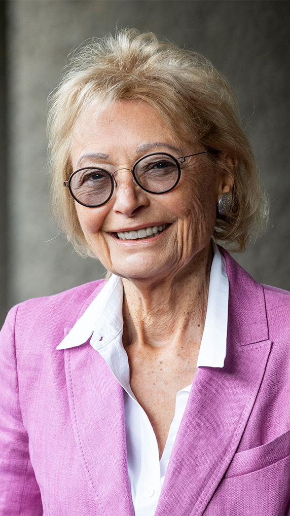 Helga Sands, co-founder of the KHL Foundation